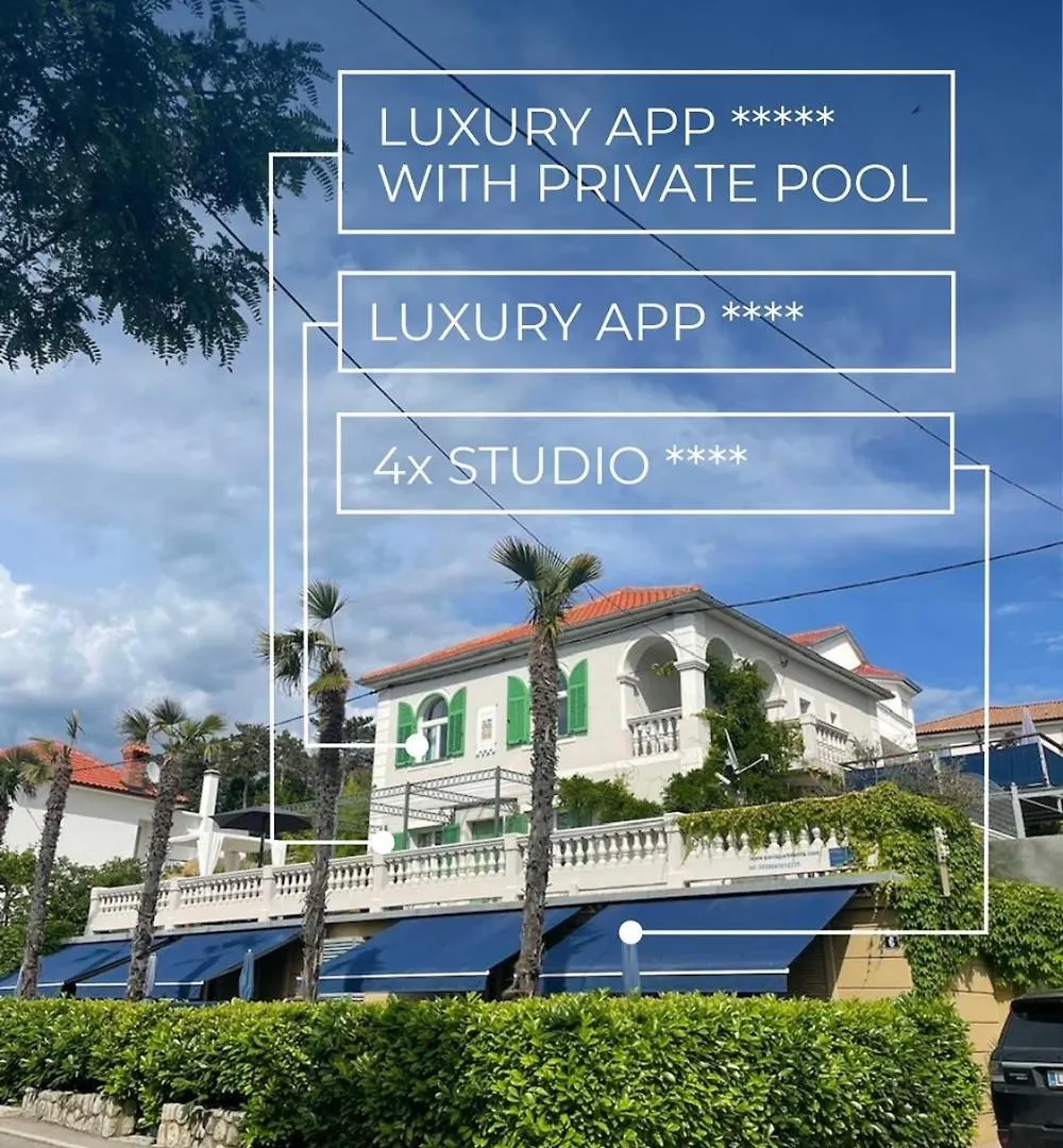 Pavi Apartments Luxury Apartment With A Private Pool Silo  Silo (Krk)
